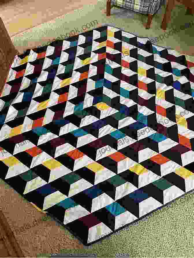 A Breathtaking Flying Geese Quilt With Pieced V Shaped Blocks That Create An Optical Illusion Traditions From Elm Creek Quilts: 13 Quilts Projects To Piece And Applique