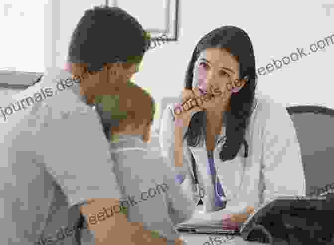 A Child And Adolescent Psychiatrist Consulting With A Young Patient And Their Parents In A Clinical Setting. Practical Child And Adolescent Psychiatry For Pediatrics And Primary Care