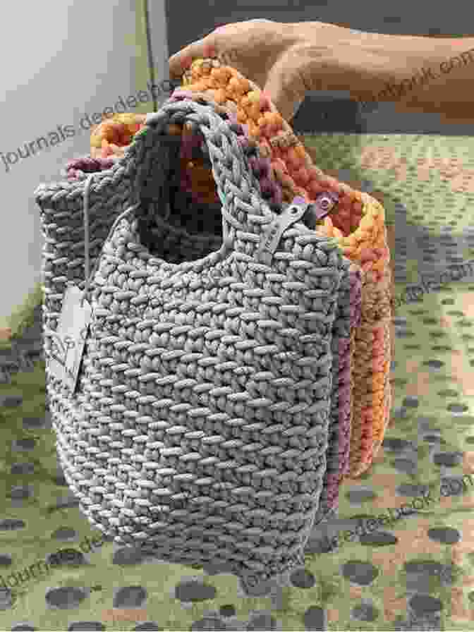 A Colorful Crochet Bag Quick Crochet: No Fuss Patterns For Colorful Scarves Blankets Bags And More