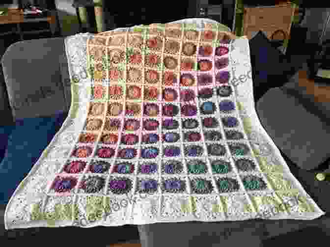 A Colorful Granny Square Blanket Quick Crochet: No Fuss Patterns For Colorful Scarves Blankets Bags And More