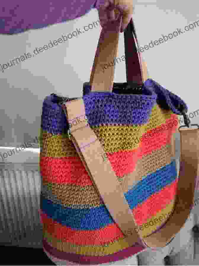 A Colorful Knit Bag Quick Crochet: No Fuss Patterns For Colorful Scarves Blankets Bags And More