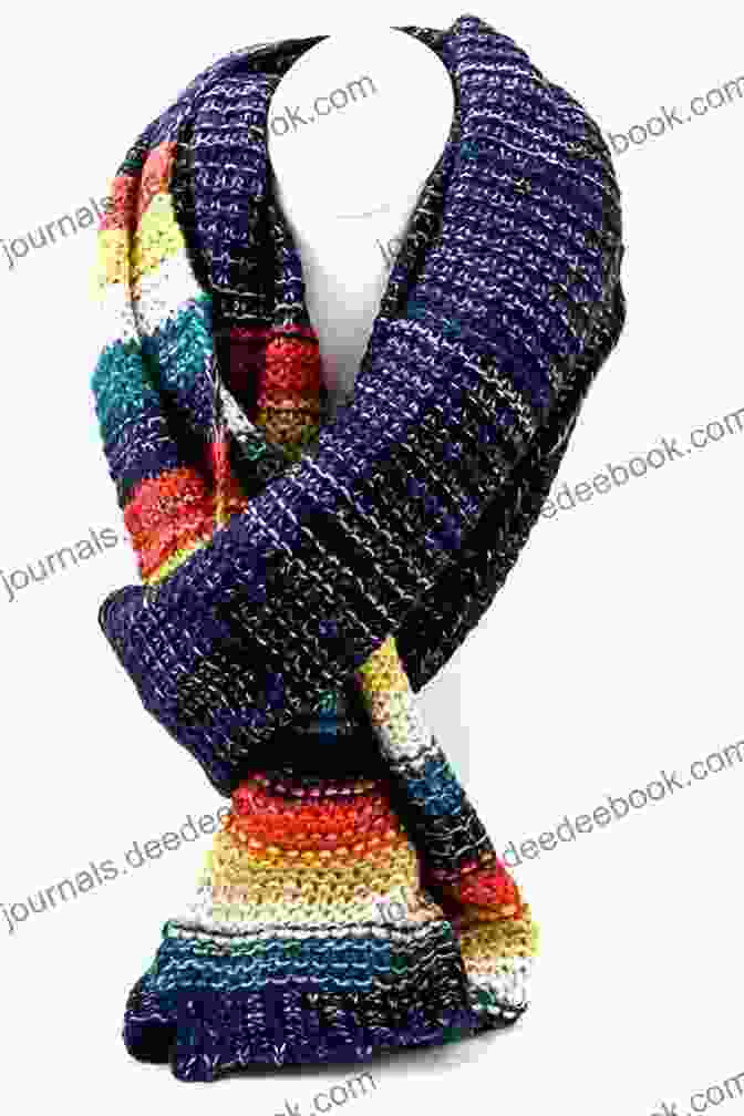 A Colorful Knit Scarf Quick Crochet: No Fuss Patterns For Colorful Scarves Blankets Bags And More