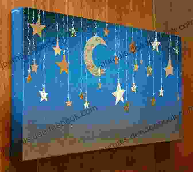 A Dreamy Starry Night Wall Hanging With Pieced Stars And Appliquéd Moon Traditions From Elm Creek Quilts: 13 Quilts Projects To Piece And Applique