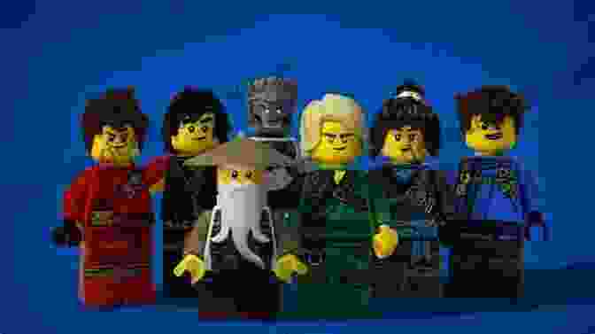 A Group Of Lego Ninjago Characters Standing In A Circle, Ready For Action. LEGO Ninjago 5 Minute Stories (LEGO Ninjago)