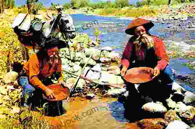 A Group Of Miners Panning For Gold In The Blackwater River Blackwater: A Tale Of The California Gold Rush