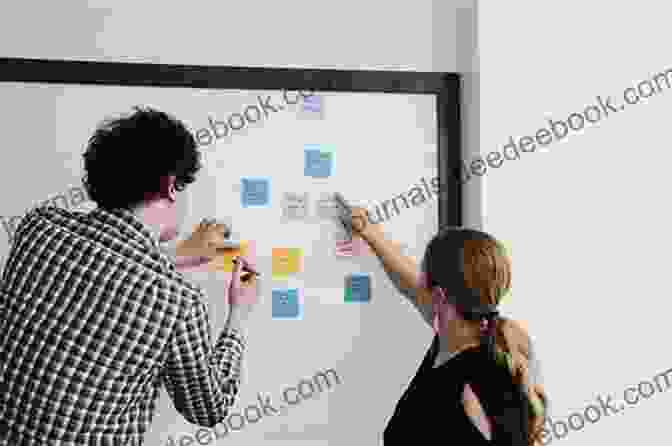 A Group Of People Collaborating On A Digital Whiteboard Teaching With Google Jamboard: 50+ Ways To Use The Digital Whiteboarding Tool
