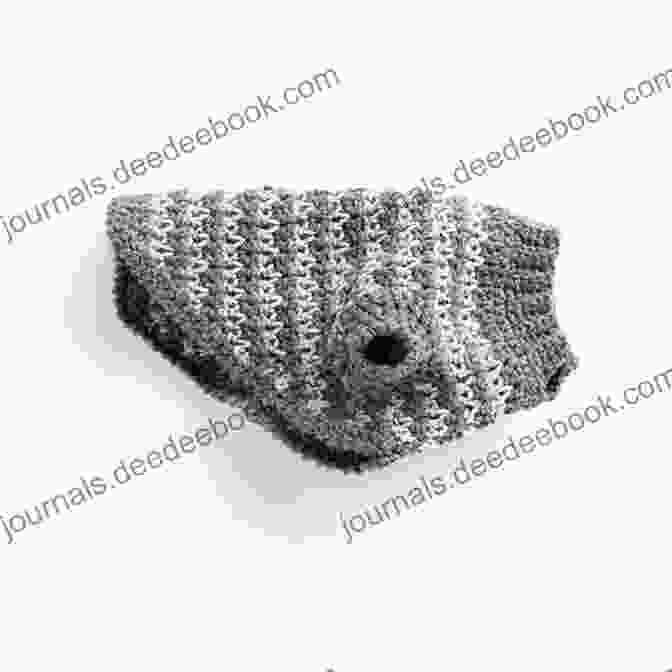 A Houndstooth Dog Sweater With A Series Of Knit And Purl Stitches, And A Ribbed Hem And Cuffs Dogs In Jumpers: 15 Practical Knitting Projects