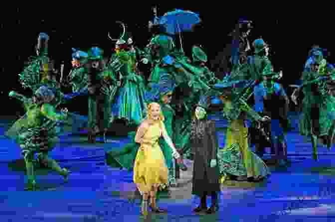 A Scene From Wicked, With Elphaba Singing Simply Broadway: 18 Favorite Selections From Classic Broadway Musicals (Simply Series)