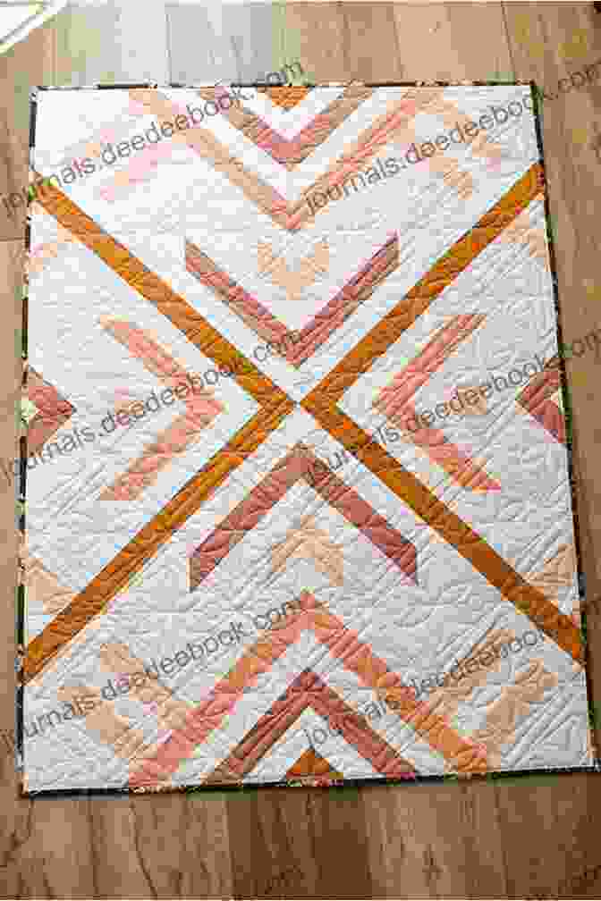 A Sketch Of A Quilt Design With Geometric Patterns The Art Of Quilting For Beginners Beyond: A Visual Step By Step Guide To Mastering The Art Of Quilting