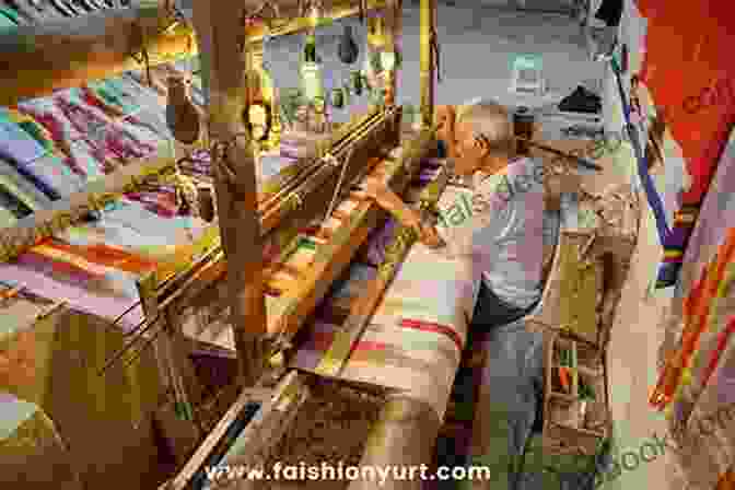 A Skilled Weaver Operates A Traditional Handloom, Deftly Guiding Threads To Create Intricate Patterns. MODERN WEAVING: Gain Mastery In Weaving (Learn All You Should Know About Weaving + Several Weaving Projects)