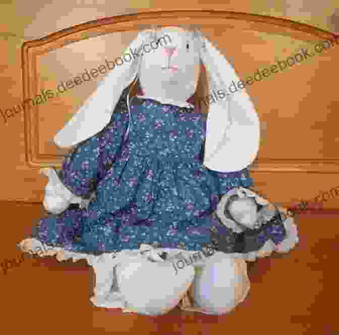 A Stuffed Luna Rabbit Wearing A Pink Dress And A Blue Apron Making Luna Lapin: Sew And Dress Luna A Quiet And Kind Rabbit With Impeccable Taste