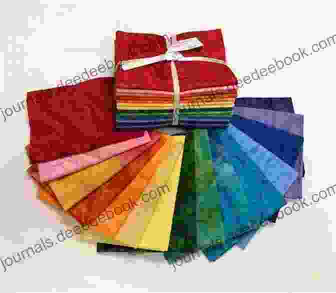 A Vibrant Collection Of Fat Quarters In A Rainbow Of Colors Bundles Of Fun: Quilts From Fat Quarters