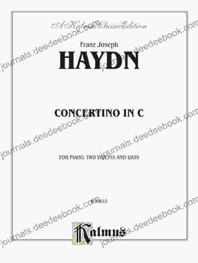 Concertino In G Major By Joseph Haydn Classic Festival Solos Trombone Volume 2: Piano Accompaniment