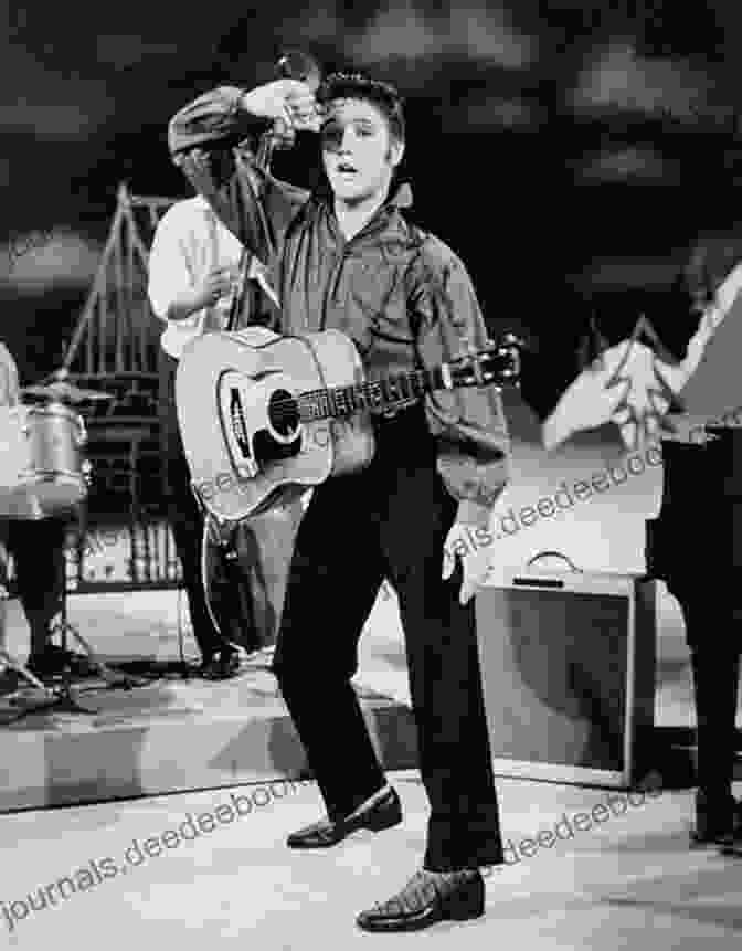 Elvis Presley Performing In 1956 Rock Music Styles: A History