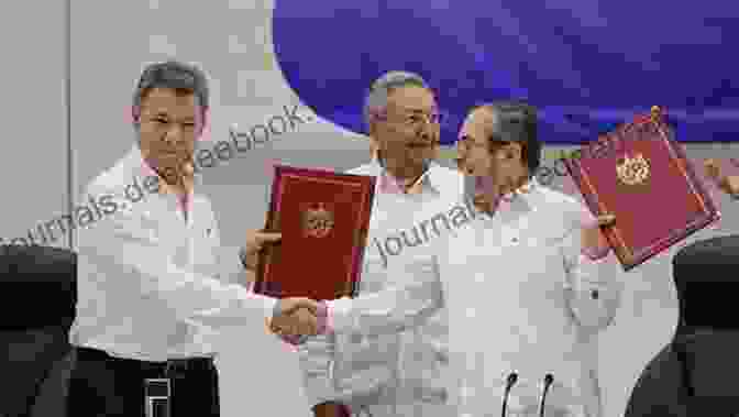 FARC Leaders Signing The Peace Accord With The Colombian Government Revolutionary Social Change In Colombia: The Origin And Direction Of The FARC EP