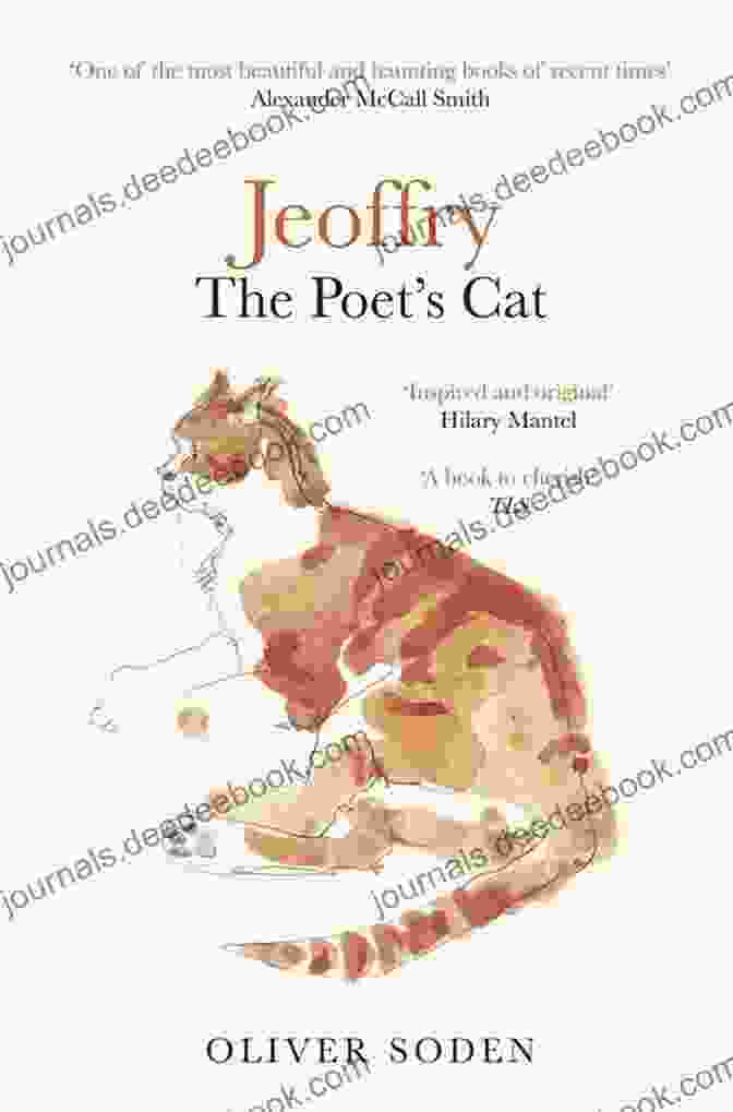 Jeoffry The Poet Cat, A Small White Cat With Black Patches, Sitting On A Table With A Quill And Inkwell. Jeoffry: The Poet S Cat Oliver Soden