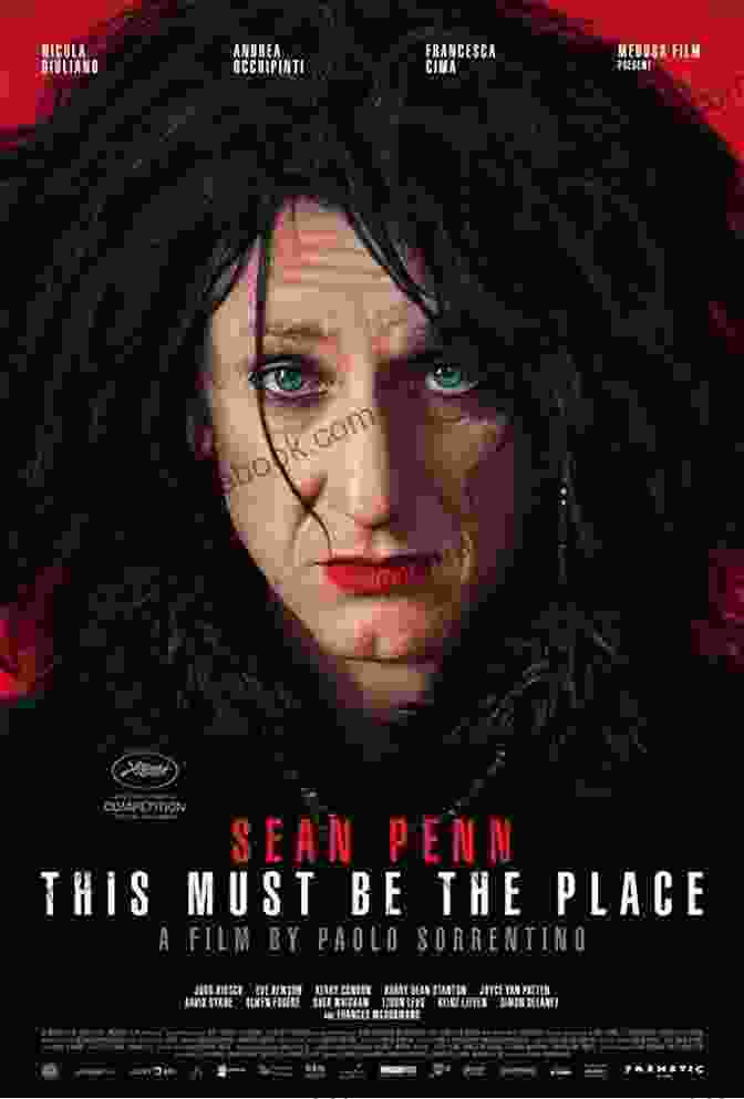 Movie Poster For 'This Must Be The Place,' Featuring Sean Penn In Character As Cheyenne This Must Be The Place: A Novel (Vintage Contemporaries)